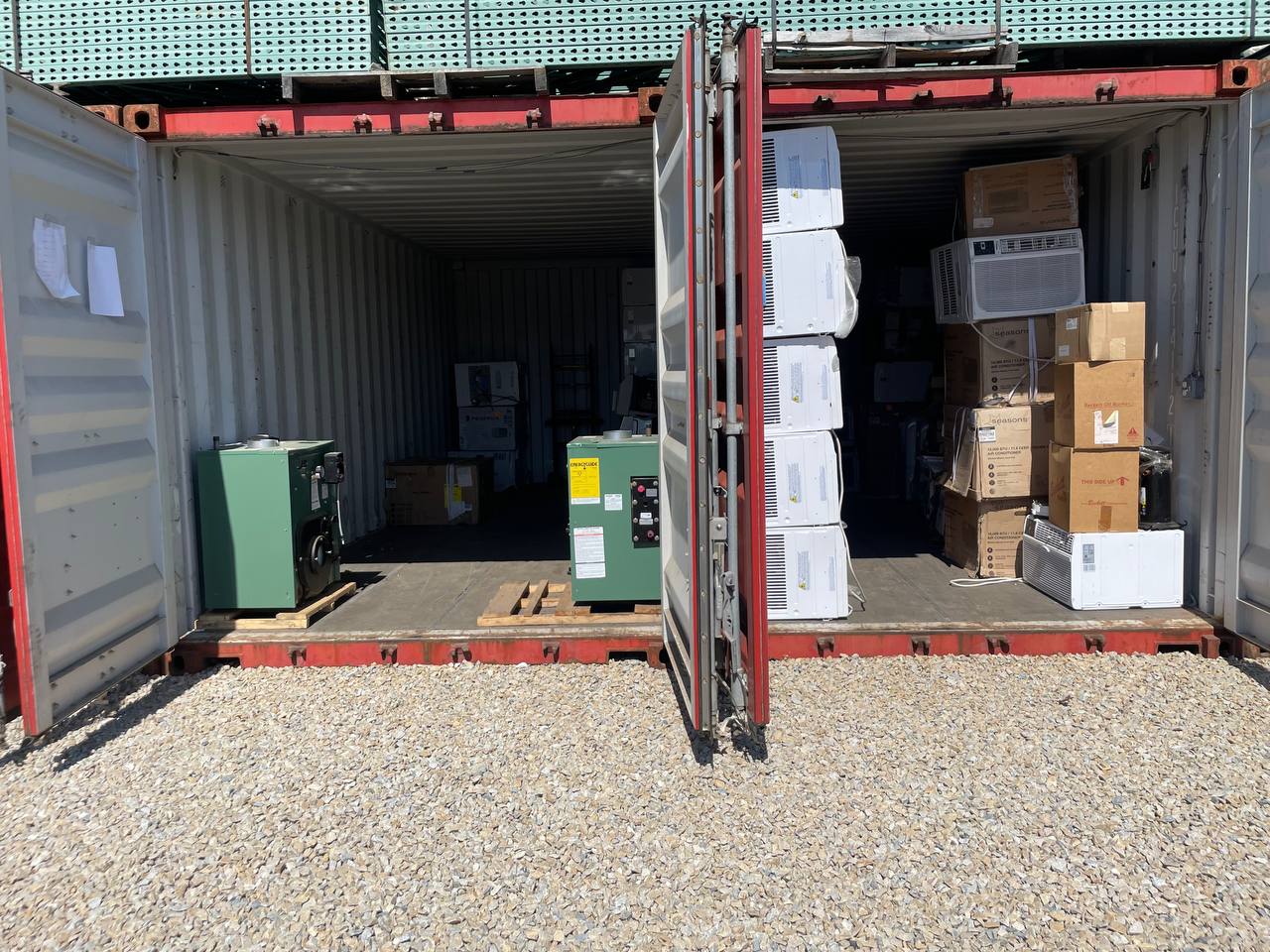 Boilers 1 Air conditioners in stock for e&l material wholesale