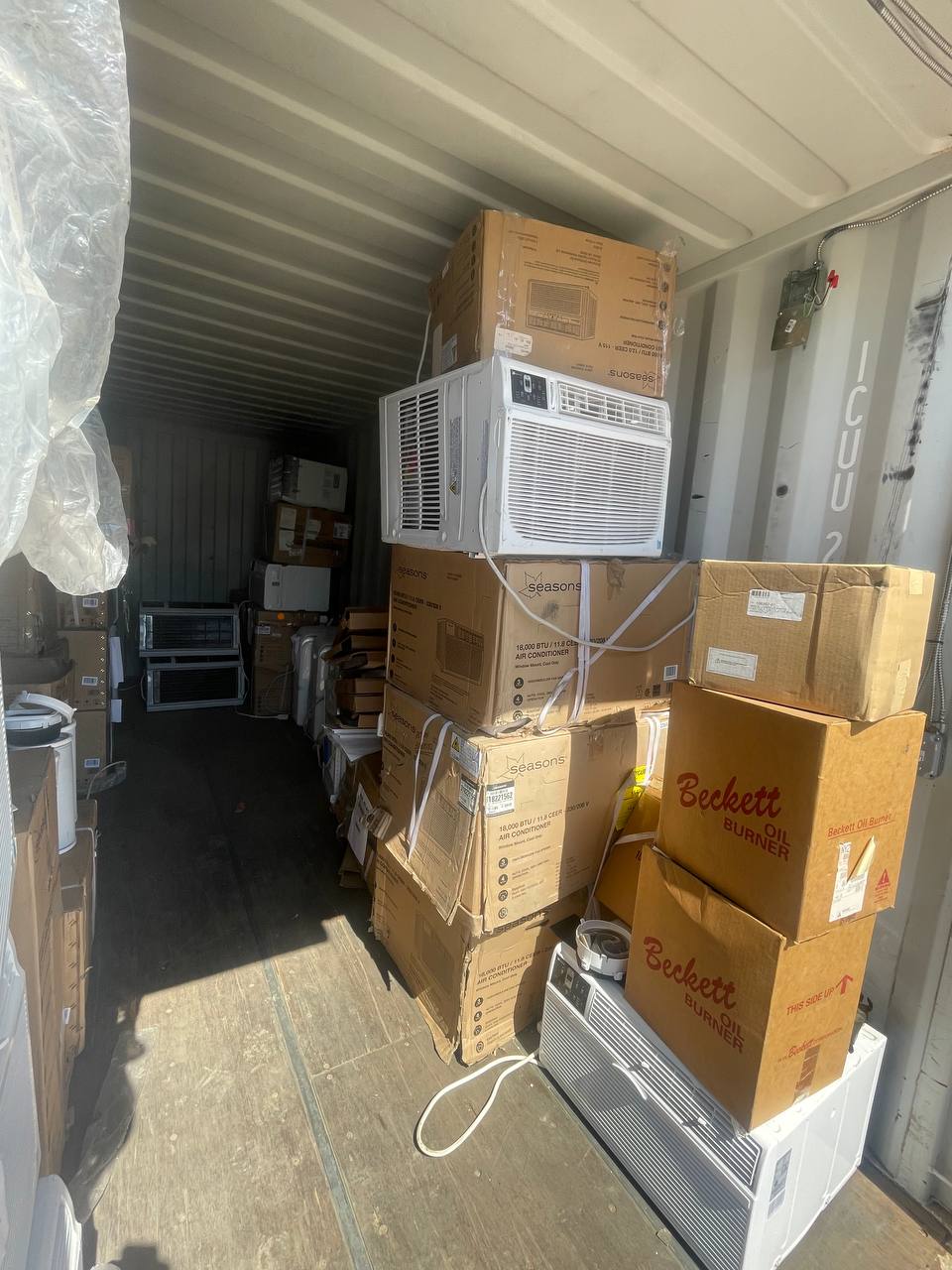 Air conditioners in stock for e&l material wholesale