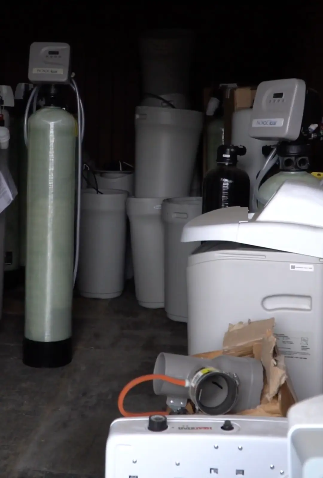 Water Filtration Systems 2 water filtration systems in bulks at EL